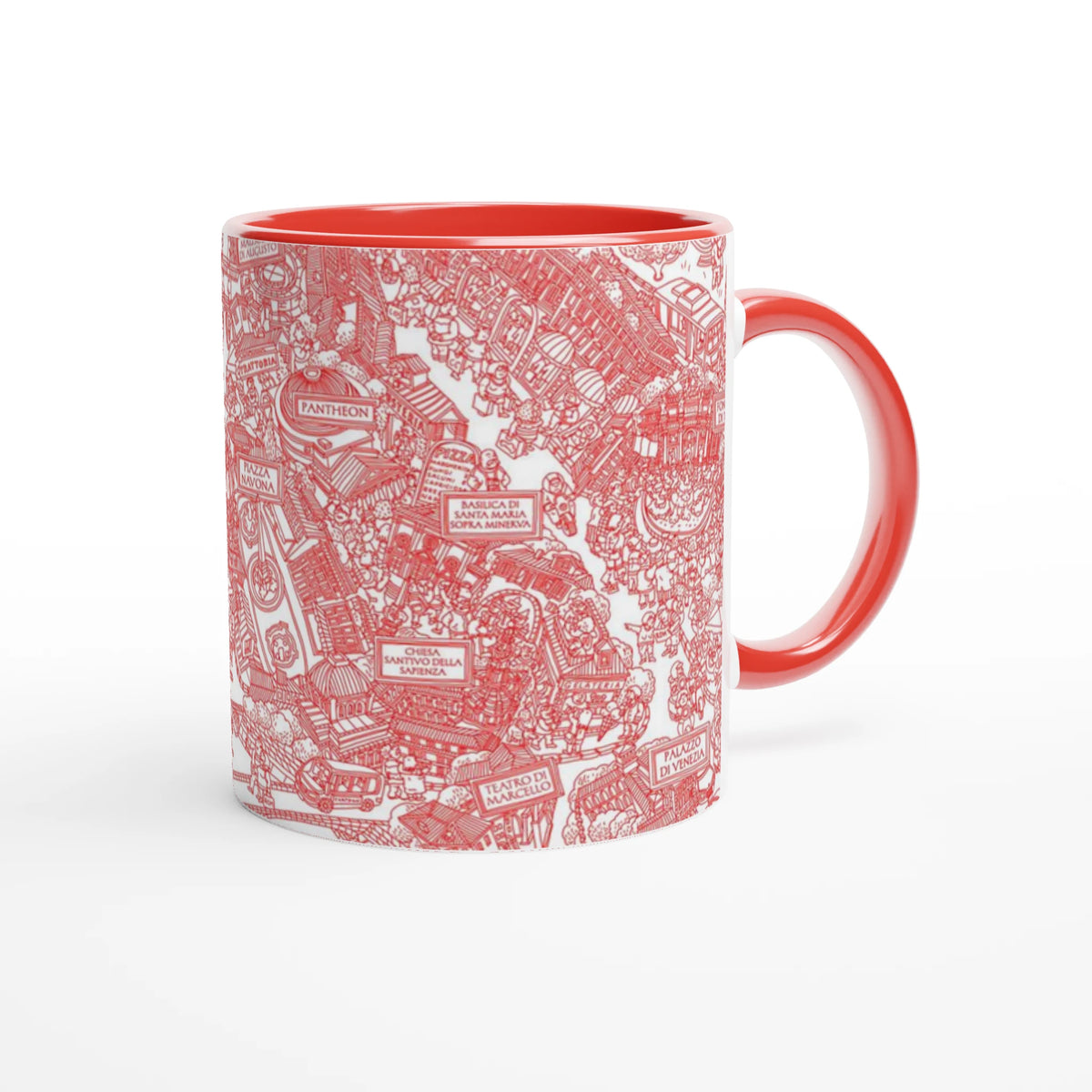 Rome Mug - Red Line, image 2