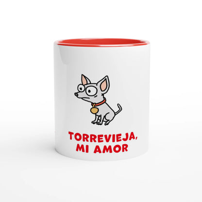 Torrevieja Mug - The Chihuahua II, hand-drawn by Natascha Schwarz