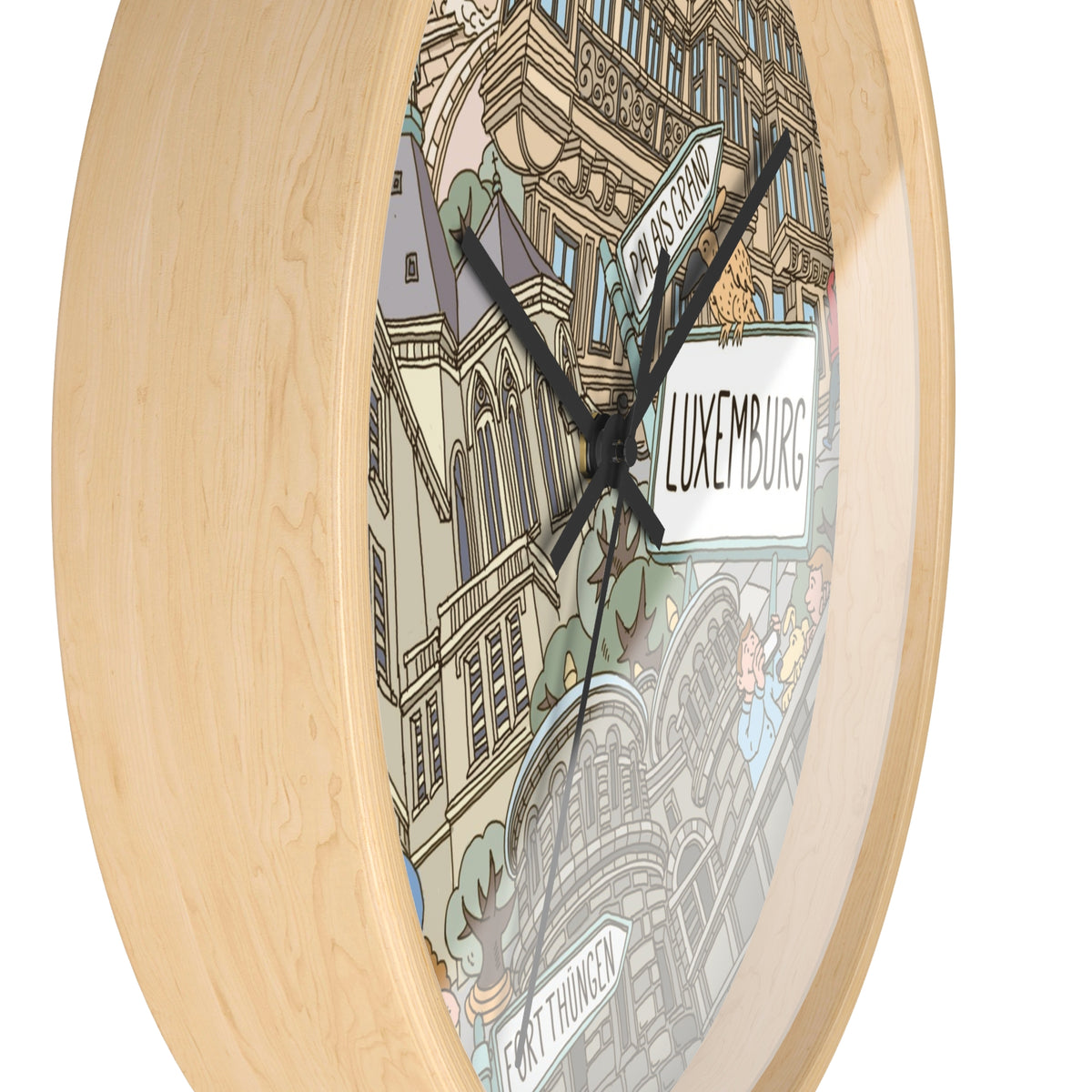 Luxemburg Wanduhr, Bild 3
