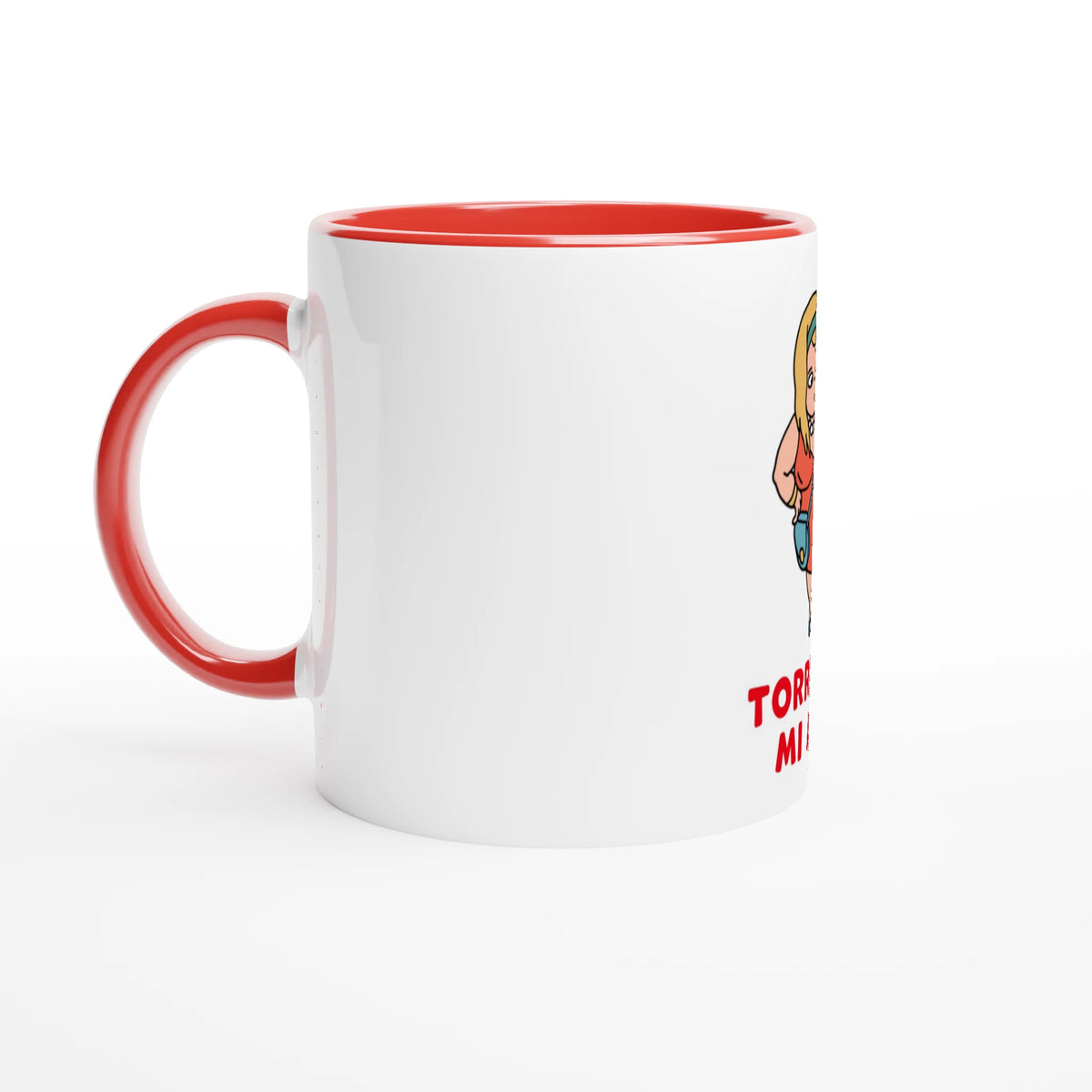 Torrevieja Tasse - Señora beim Bummeln, Bild 3
