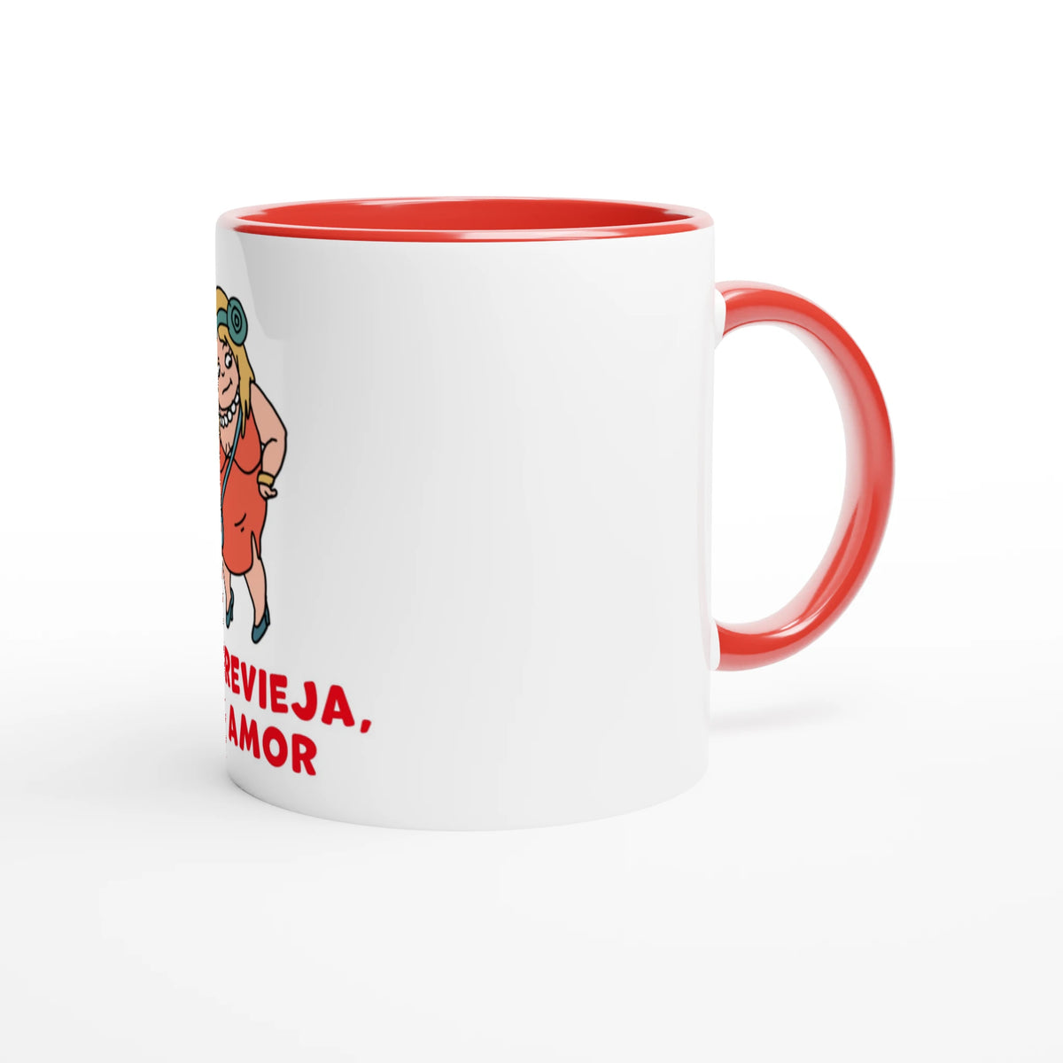 Torrevieja Tasse - Señora beim Bummeln, Bild 2