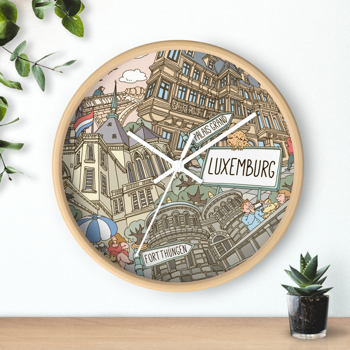 Luxemburg Wanduhr, Bild 6