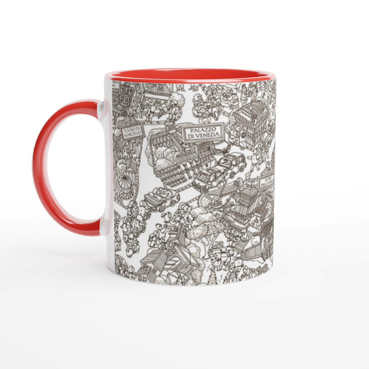 Rom Tasse - Strichzeichnung, Bild 6