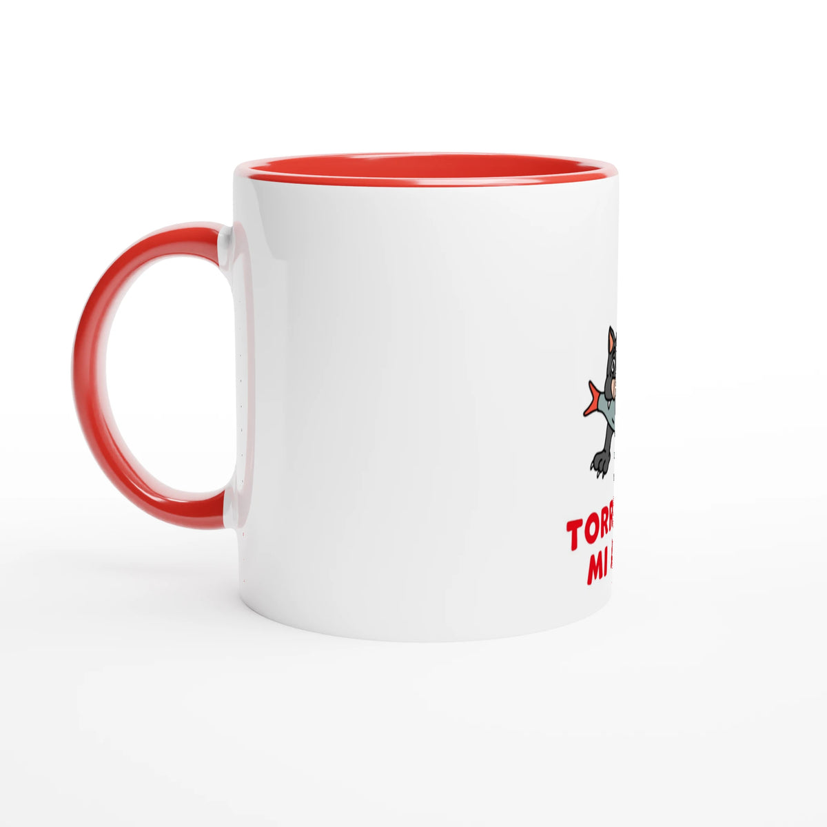 Torrevieja Tasse - Die Katze mit dem Fisch, Bild 3