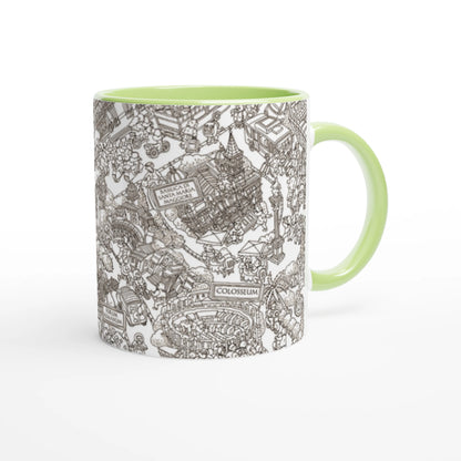 Rom Tasse - Strichzeichnung, Bild 2