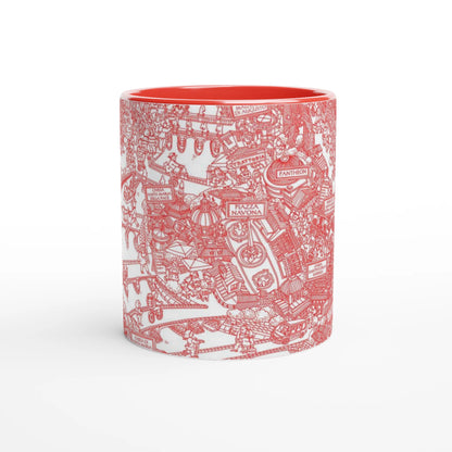 Rome Mug - Red Line, image 3