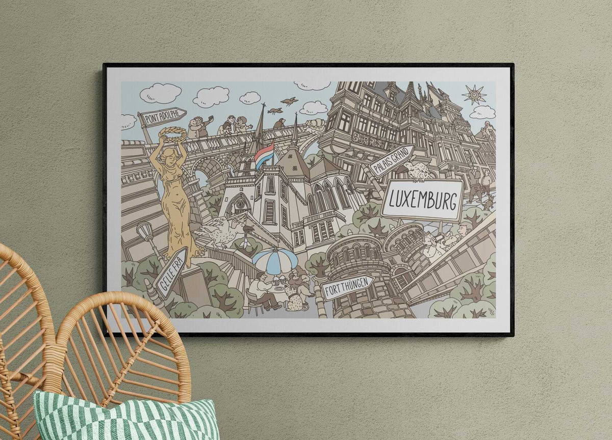 Luxemburg - The City Portrait, image 2