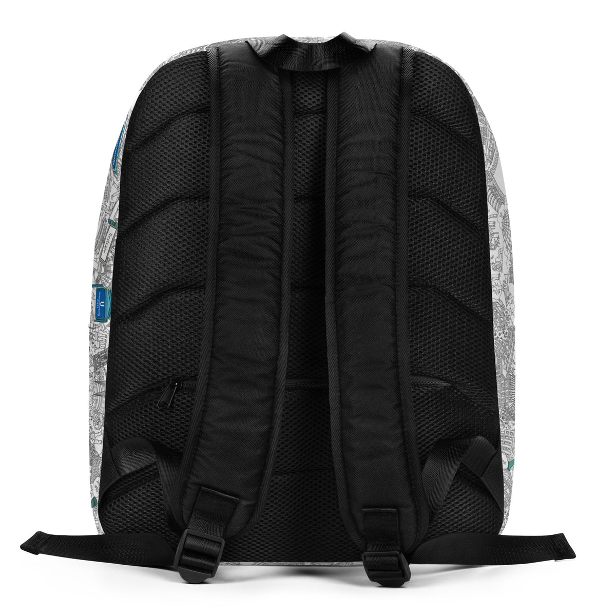 Berlin Mitte Rucksack - Schwarz-Weiß, Bild 4