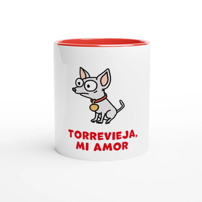 Torrevieja Tasse - Der Chihuahua, handgezeichnet von Natascha Schwarz