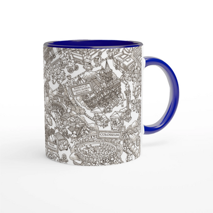 Rom Tasse - Strichzeichnung, Bild 4