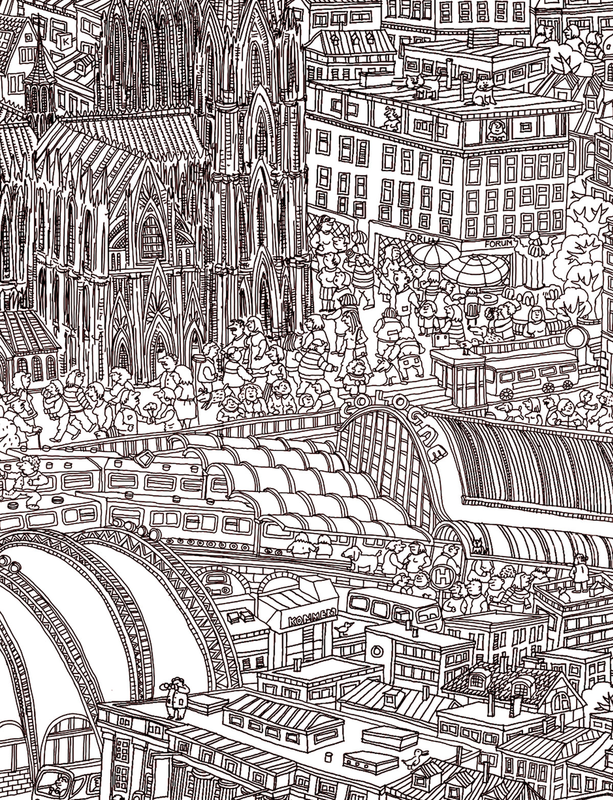 Köln - Stadtporträt, Sepia-Edition, Bild 4