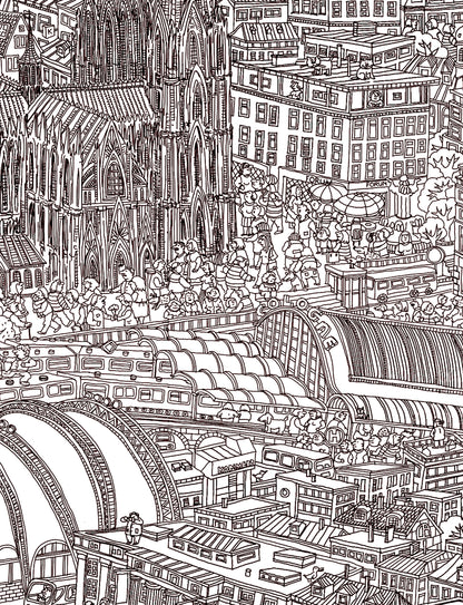 Köln - Stadtporträt, Sepia-Edition, Bild 4